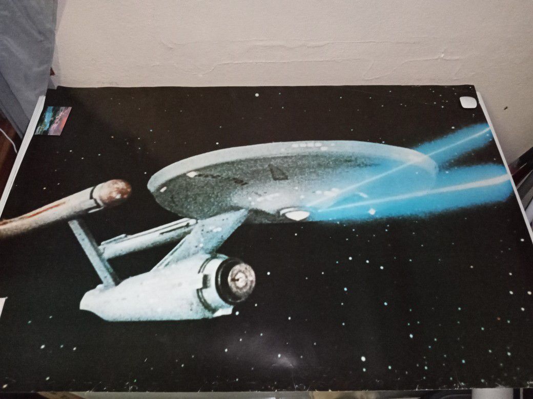 Original 1976 Star Trek Poster 