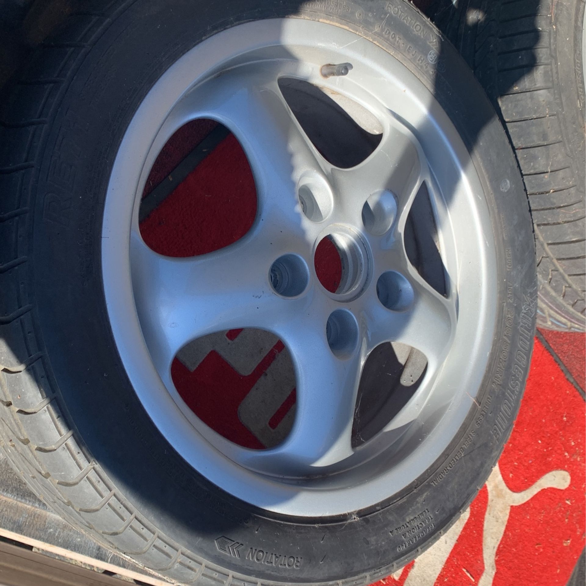 Porshe 911 New Tires And Rims