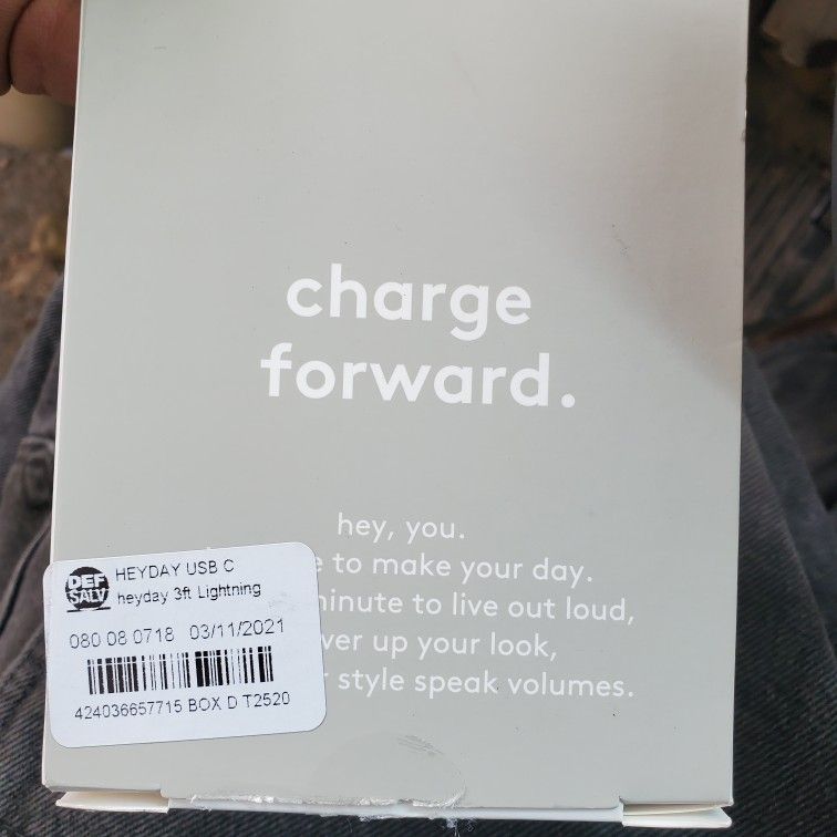 Brand New Factory Sealed Heyday Charger