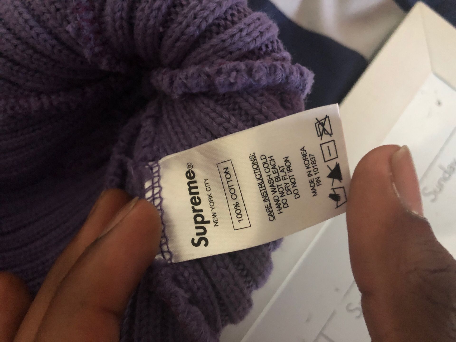 Supreme beanie