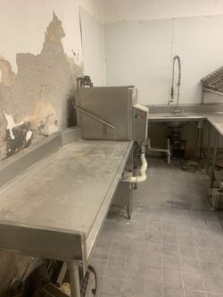 Commercial Dishwasher Table And Drying Rack Thumbnail
