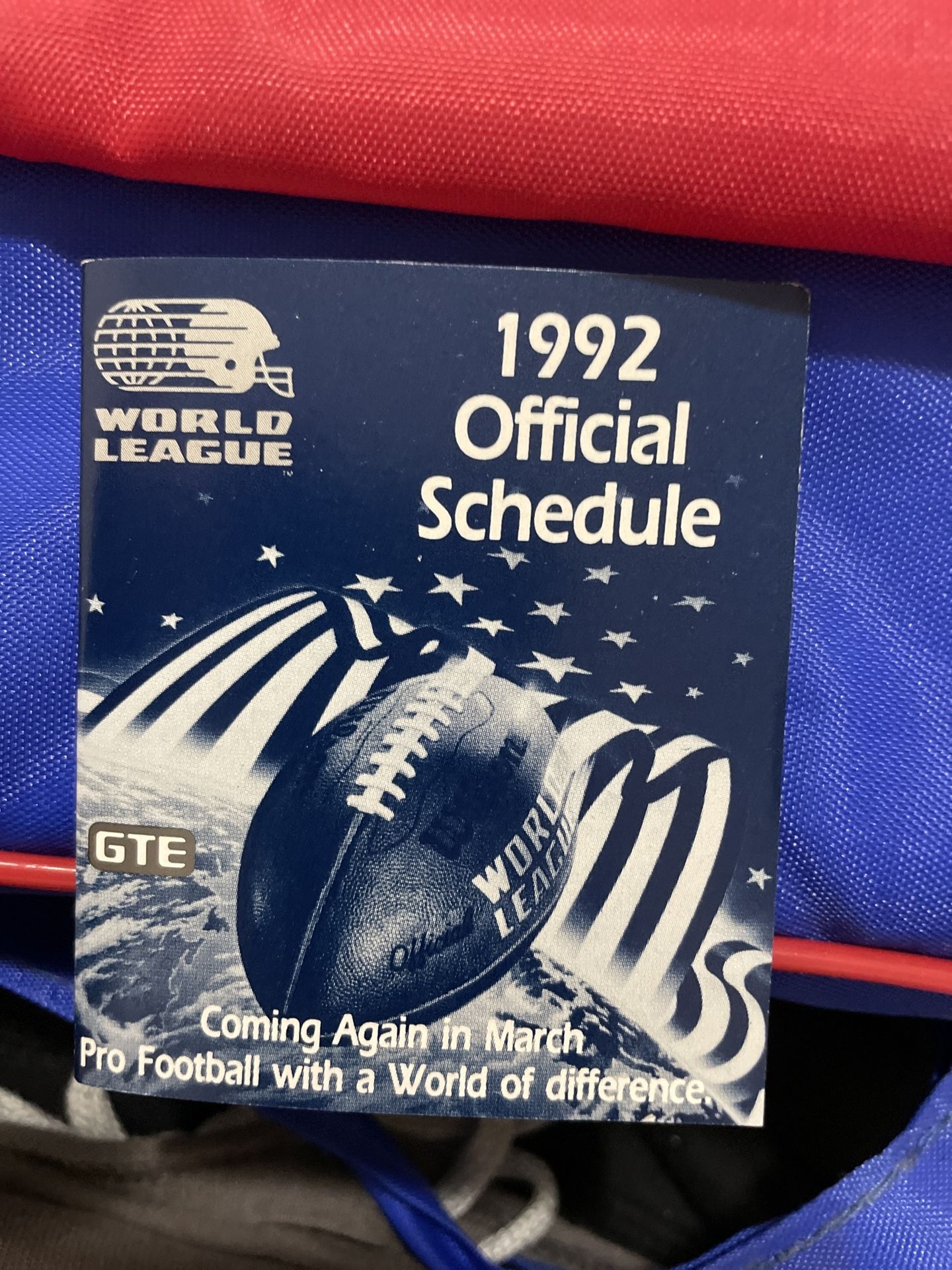 Super Bowl XXVI Ticket And Seat Cushion