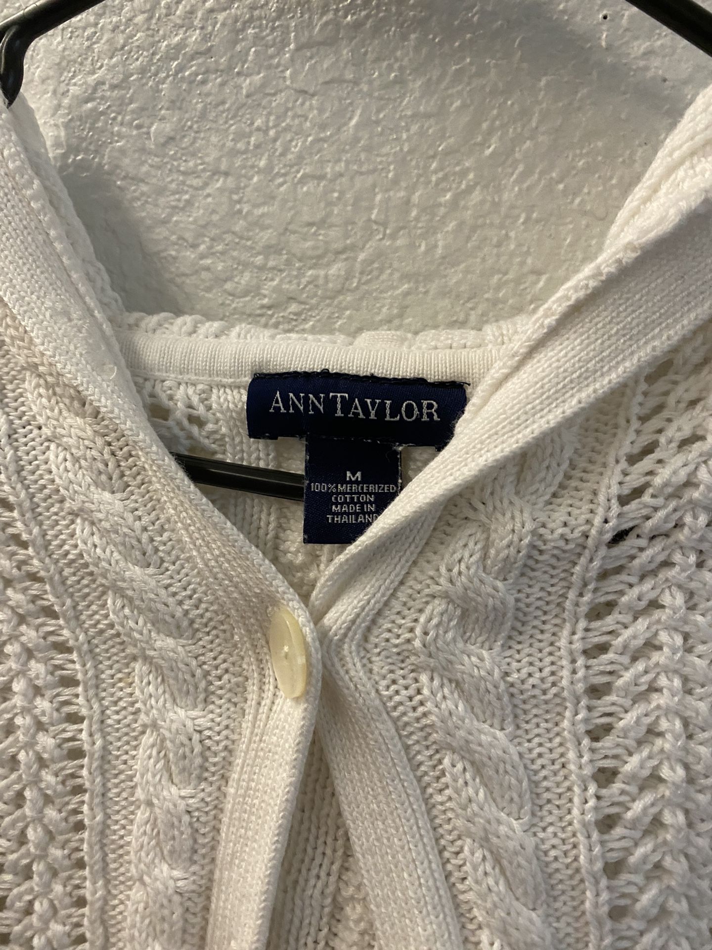 White Cardigan