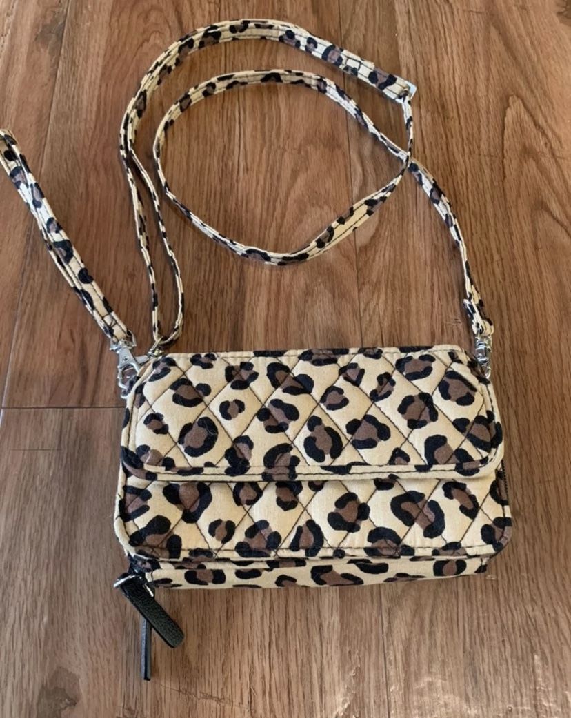 vera bradley all in one crossbody wallet purse