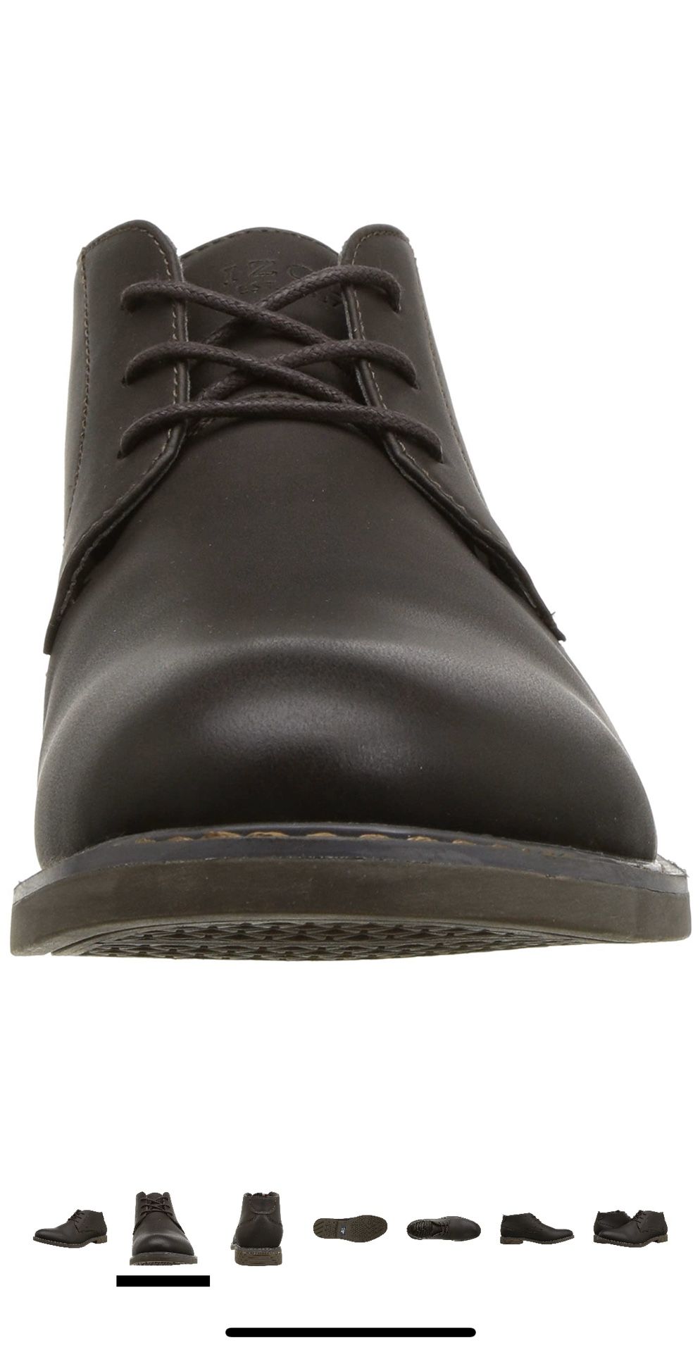 IZOD Men's Inwood Gaucho Chukka Faux Leather Boots NEW