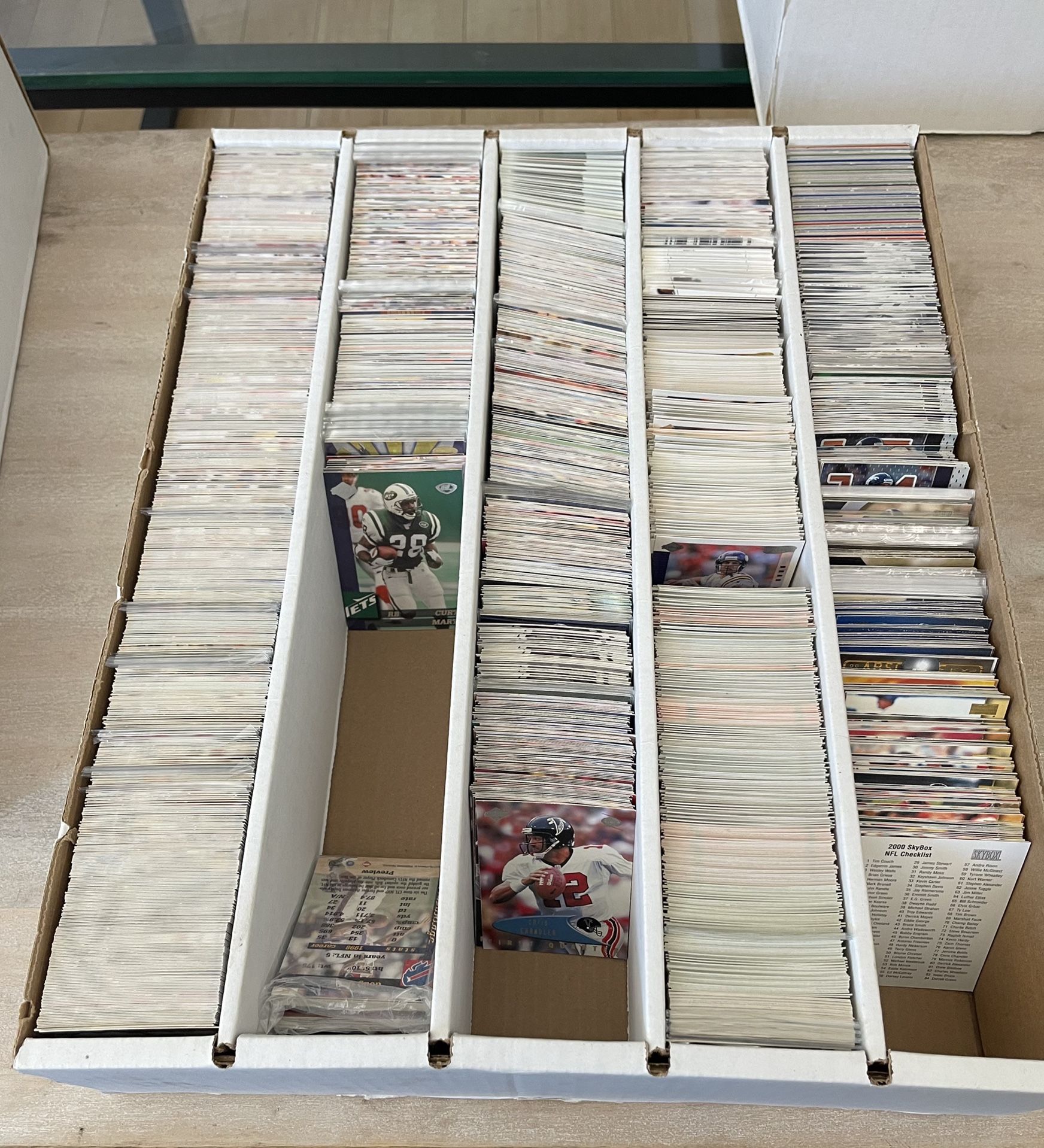 10000 Football Cards
