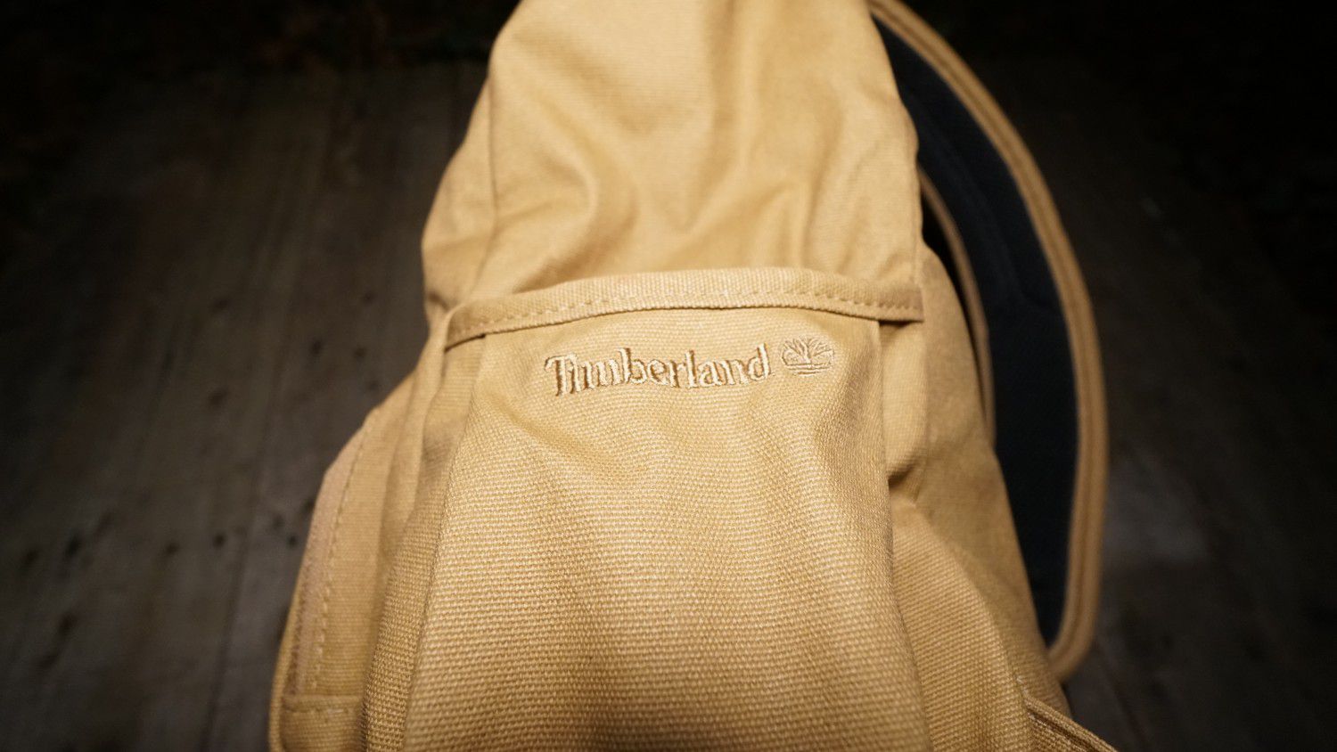 Timberland Canvas & Leather Backpack - NEW