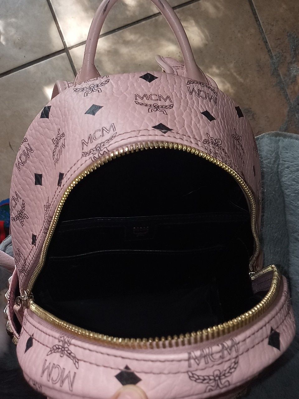 MCM- Stark Studded Backpack