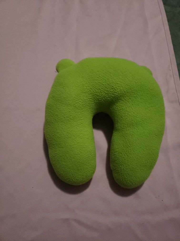 Green Kids Neck Pillow