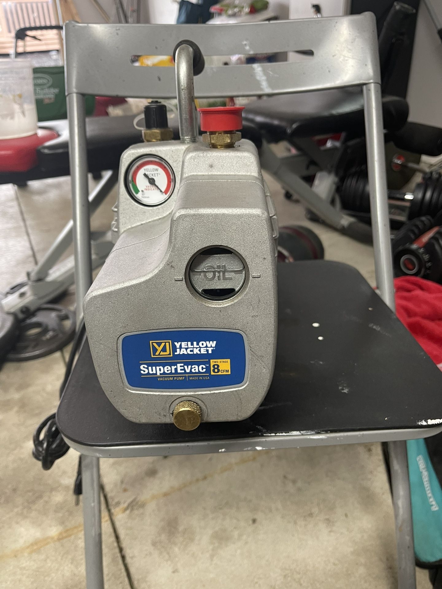 Yellow Jacket SuperEvac 8cfm Vacuum Pump