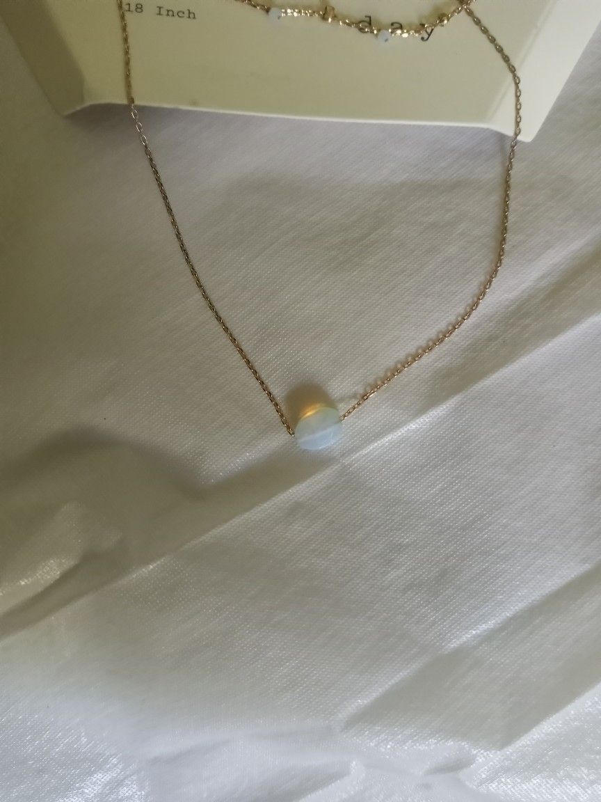 Moonstone 2 Piece Necklace