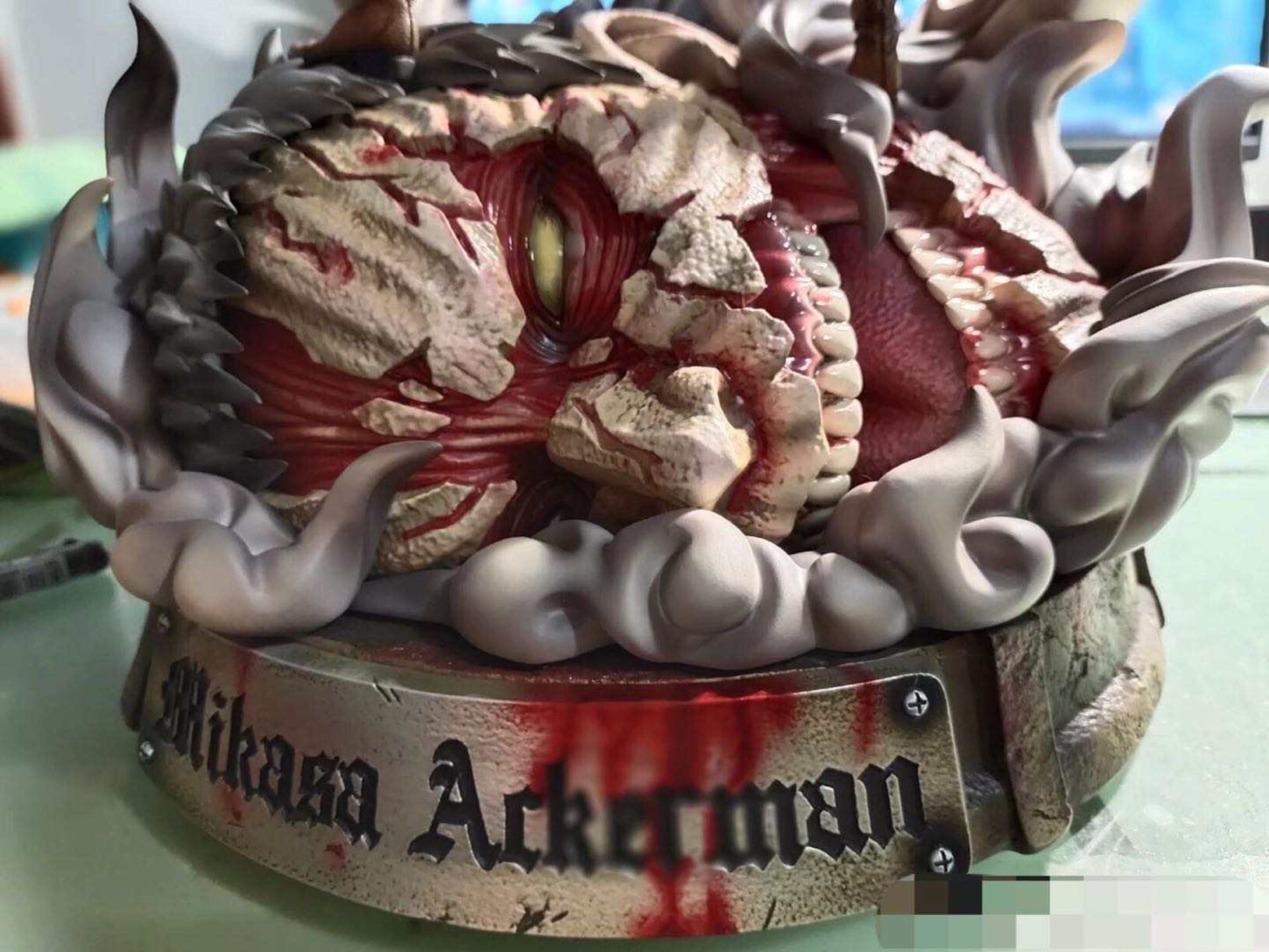 Mikasa Ackerman Resin Figures Levi Attack On Titan