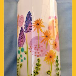 

Floral vase with Flowers 8.25” tall x 4.25 “ diameter Pro Flower C01- 
 Thumbnail