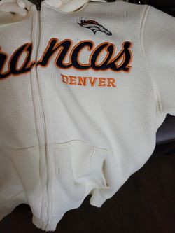 Broncos Sherpa Jacket GORGEOUS!! SZ L Thumbnail