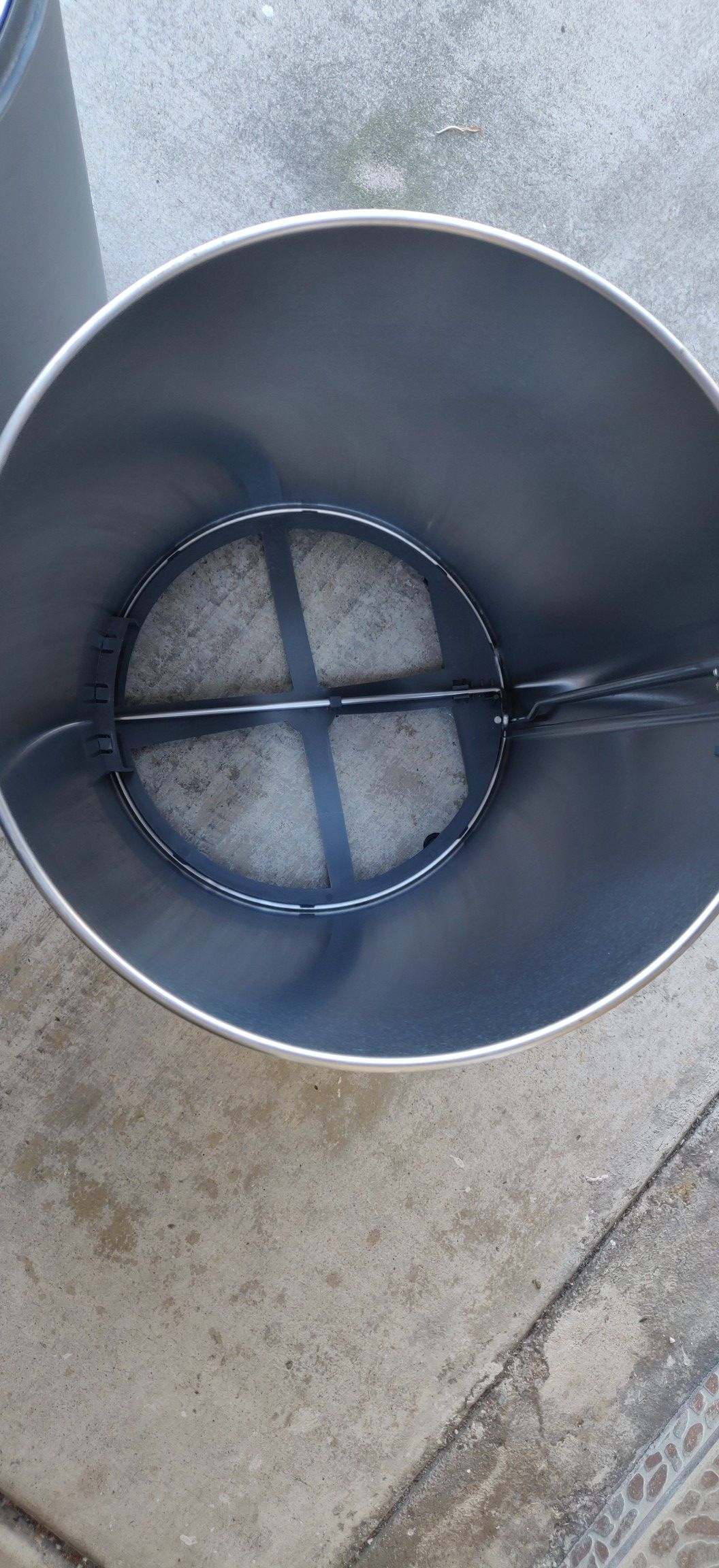 Canister Stainless Steel Trashcan