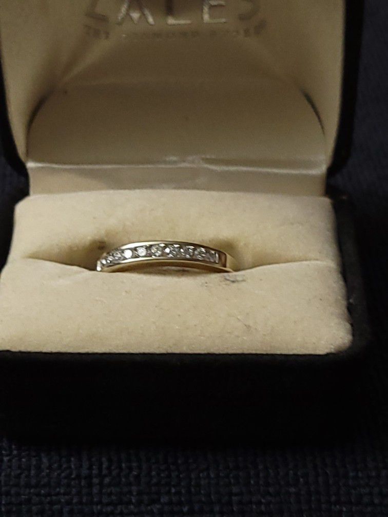 Beautiful Wedding Ring Set-3 Pieces 14k White Gold