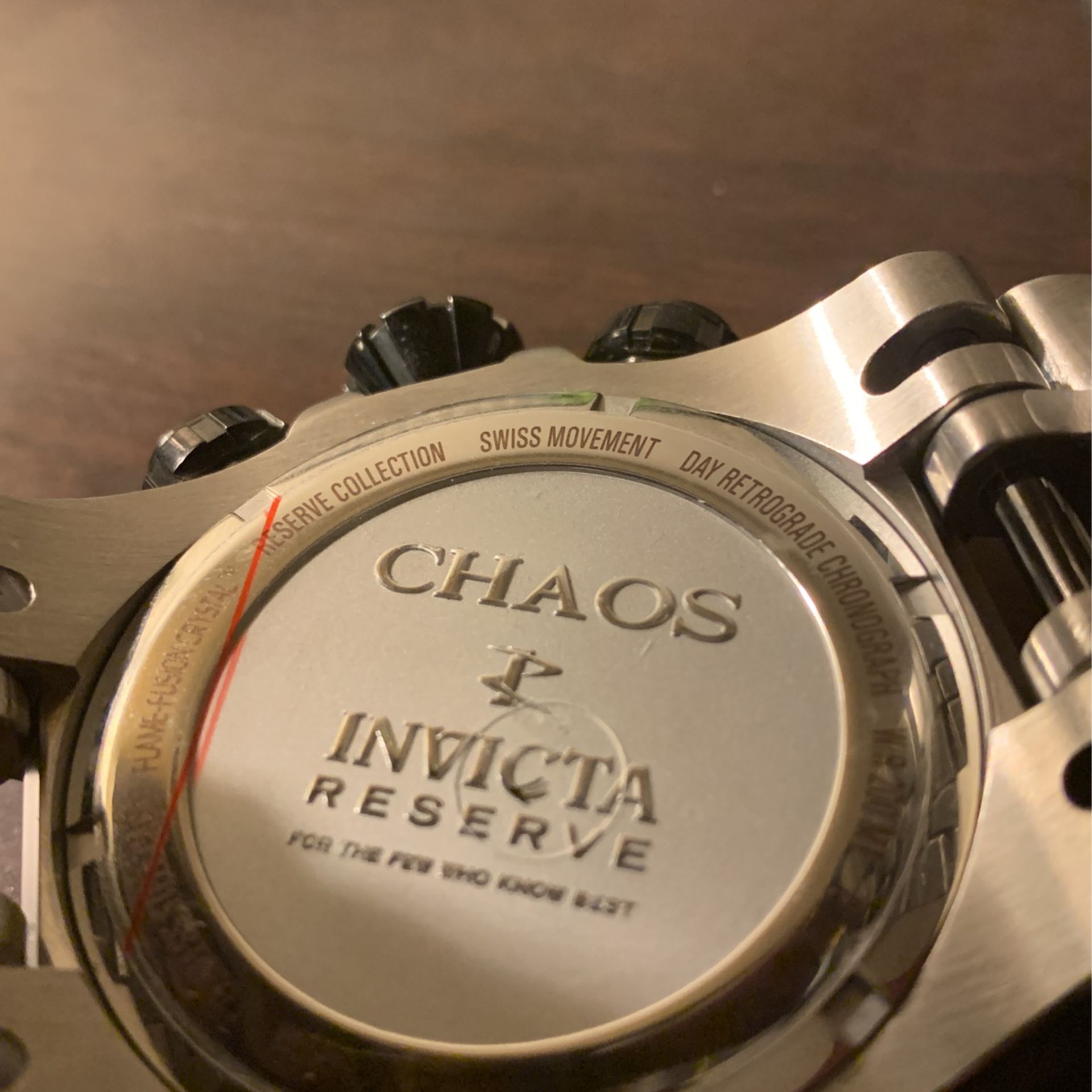 Invicta Reserve Men's 52mm Chaos Fusion Swiss Quartz Chronograph Bracelet Watch  