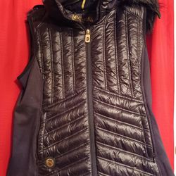 Michael Kors Mk Fur Vest Size M New  Thumbnail