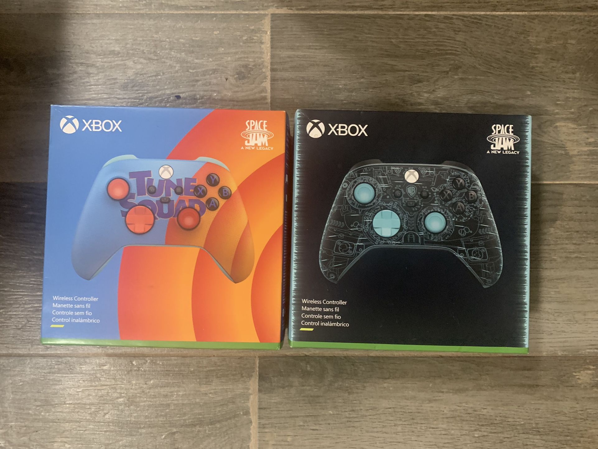 Xbox Space Jam Controllers
