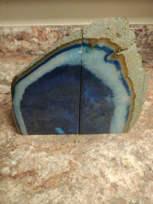 Brazilian Blue Agate Crystal Quartz