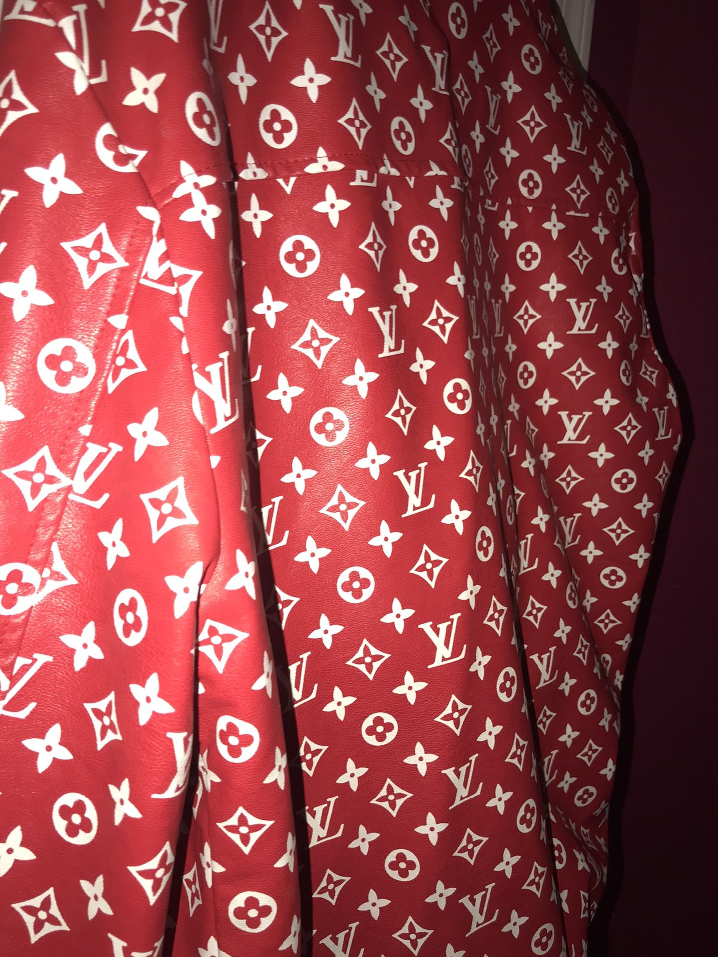 Authentic Louis Vuitton & Supreme jacket