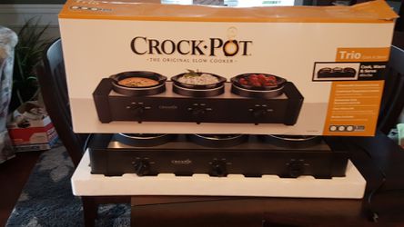 Crock>Pots. Trio cook,warm&serve all one Thumbnail