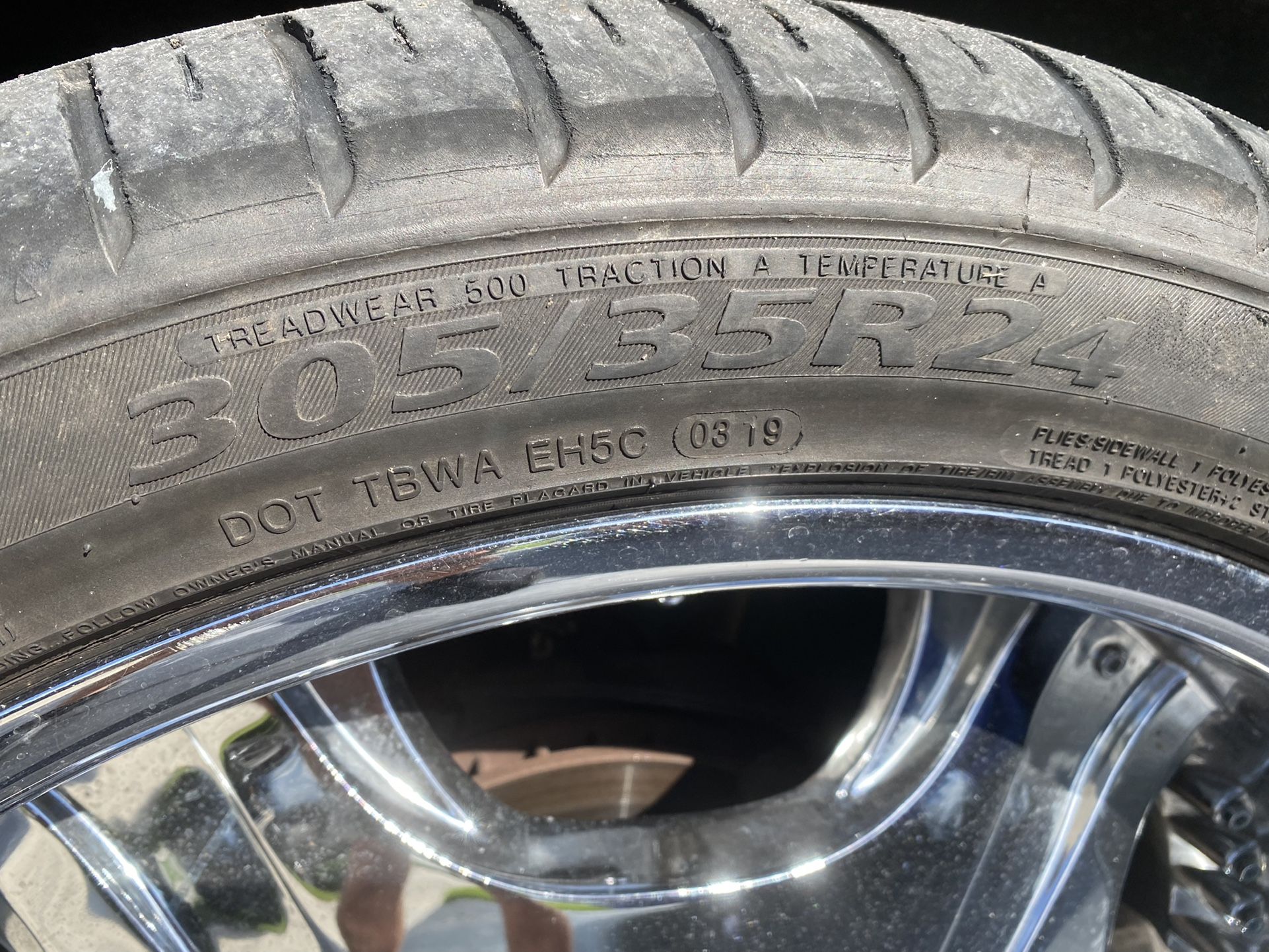 24” Rims And Wheelss For Sale