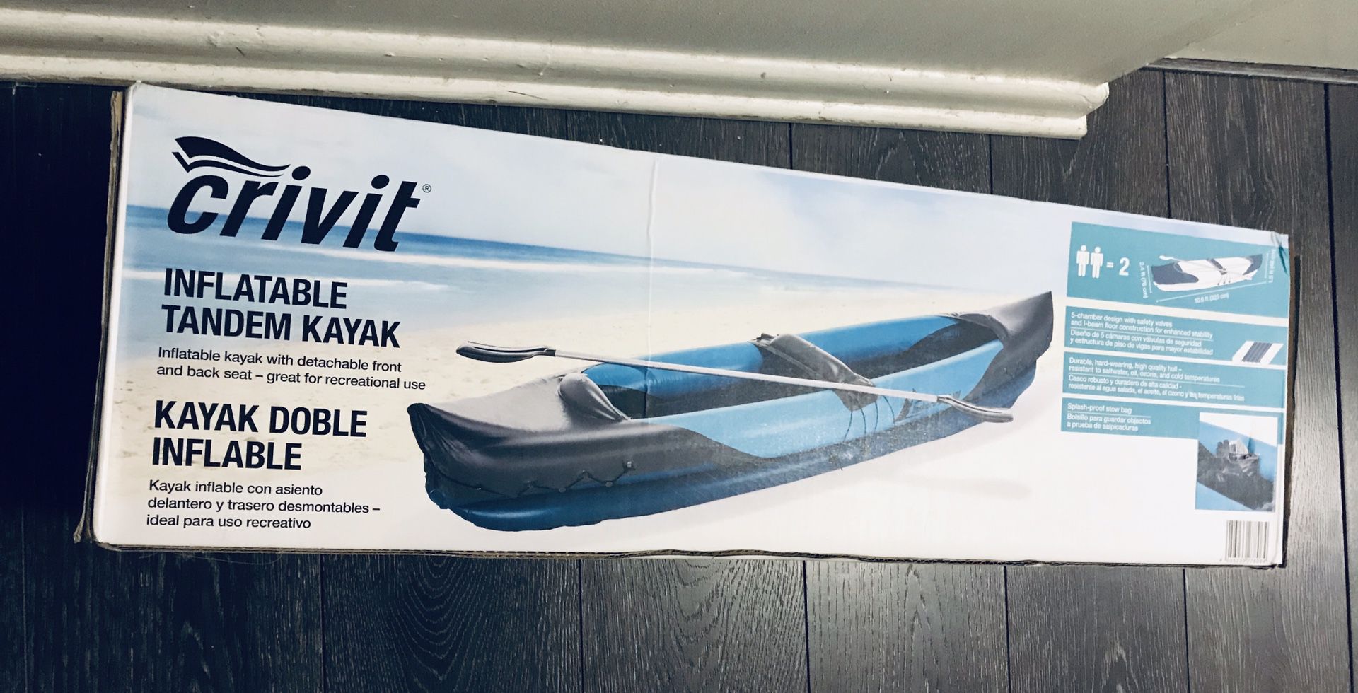 NEW KAYAK (Inflatable Tandem Kayak)