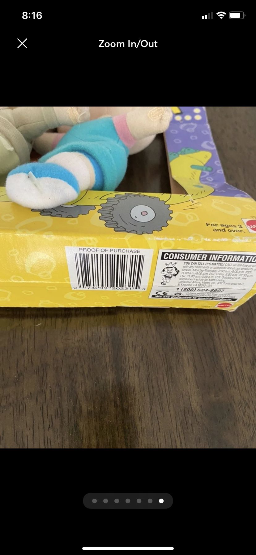 Vintage Rugrats Plush