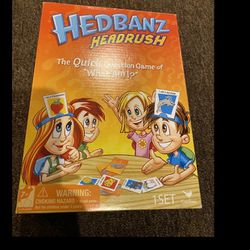 Spin Master Hedbanz  Headrush What Am I? Board Game 2-6 Players Thumbnail