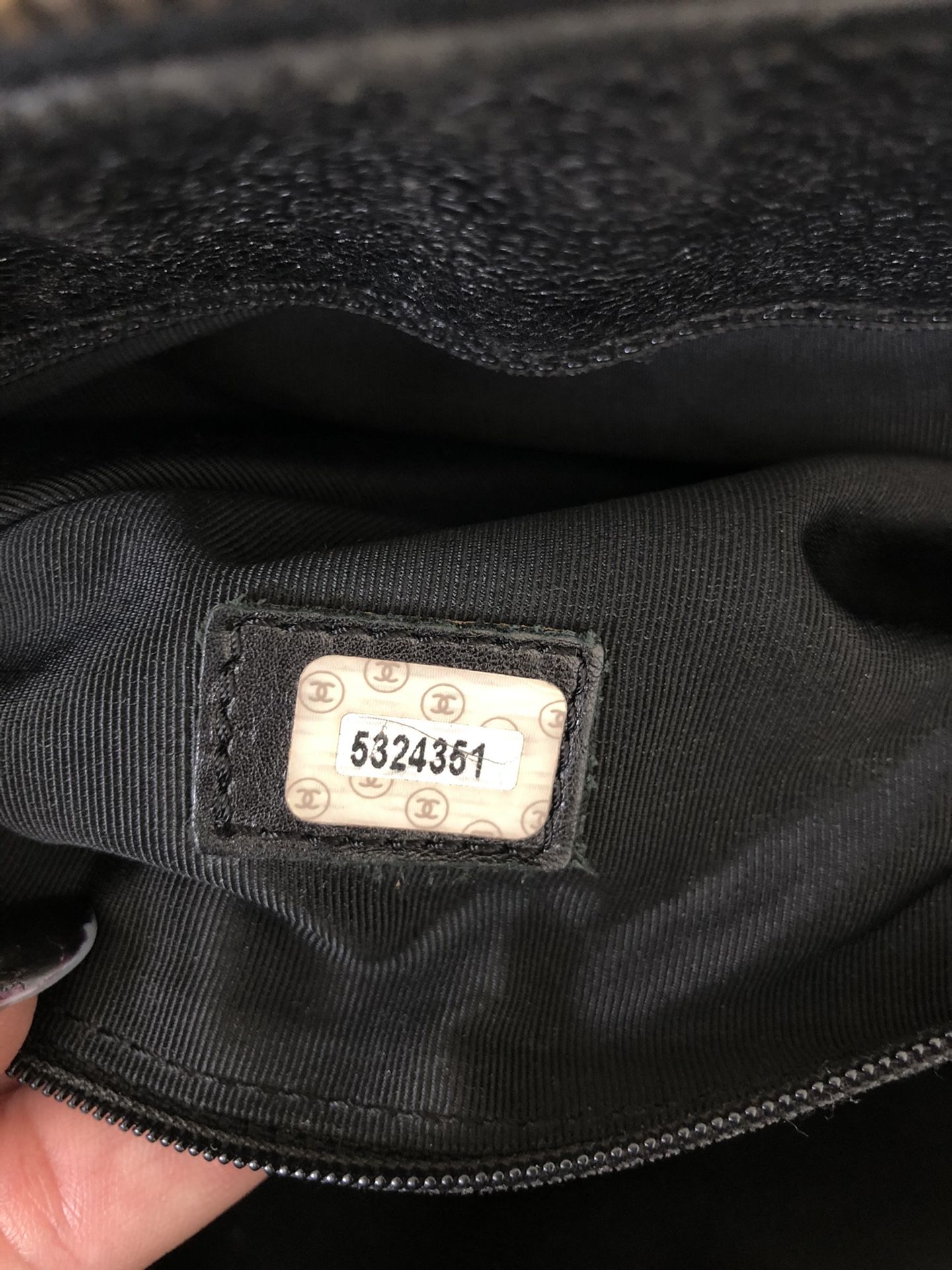 CHANEL BOSTON LARGE SHOULDER AUTHENTIC BAG