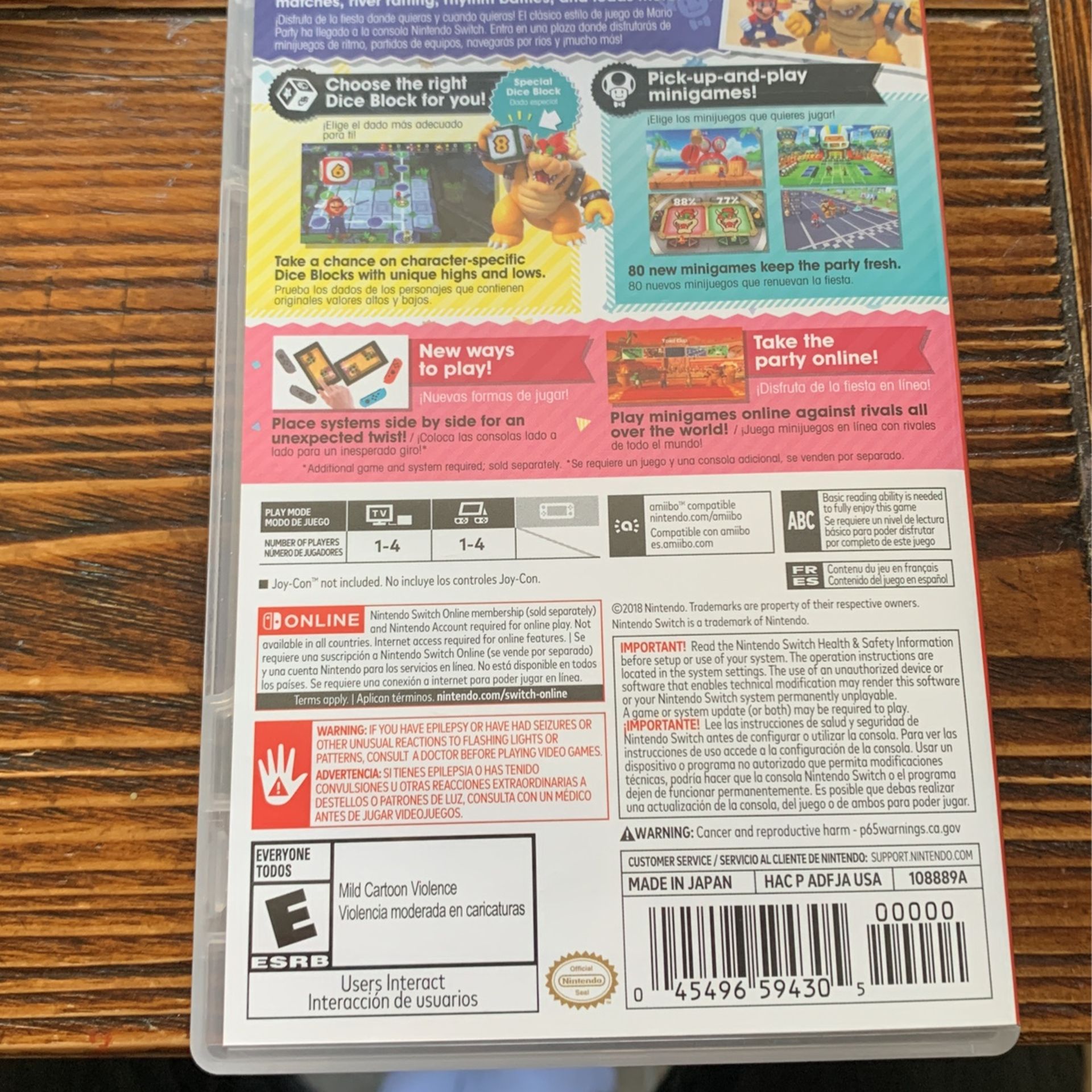 Super Mario party - Nintendo switch