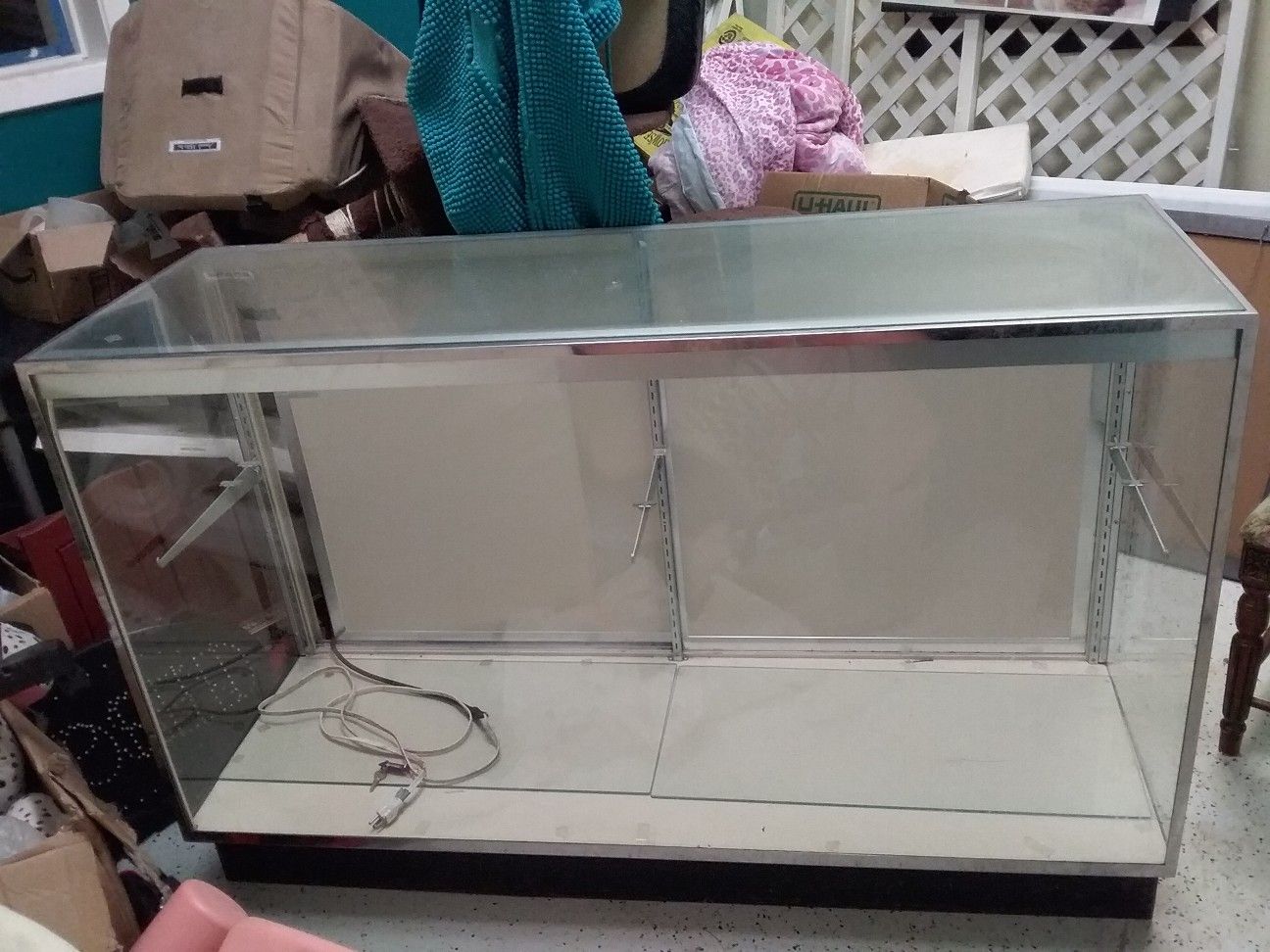 Glass case