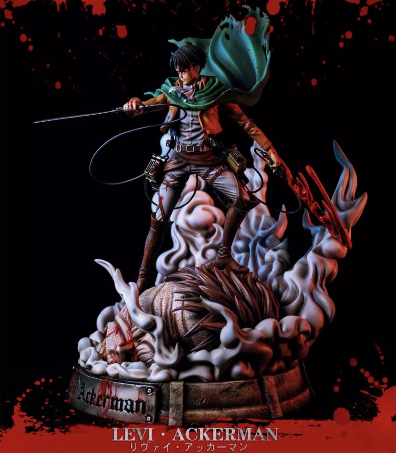 Anime Resin Figures!! Dragonball Z , Attack On Titan