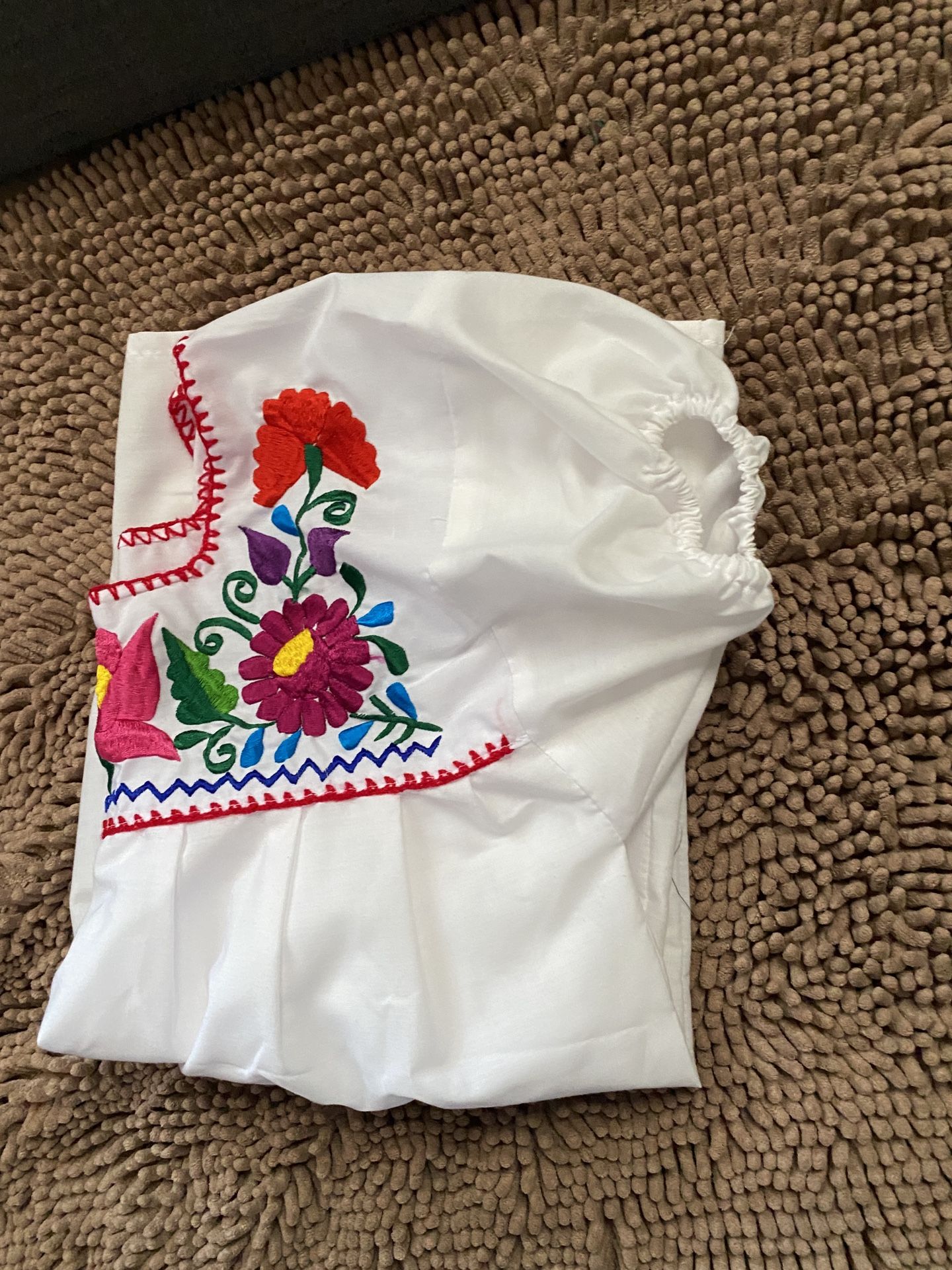 blusa típica size 7/8 años