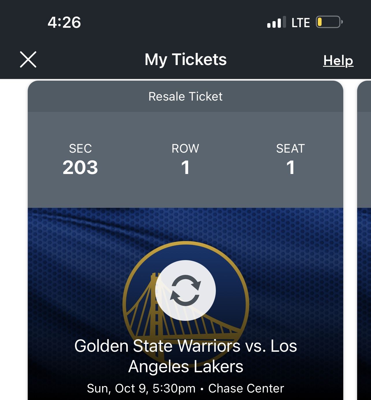 Golden State Vs Lakers