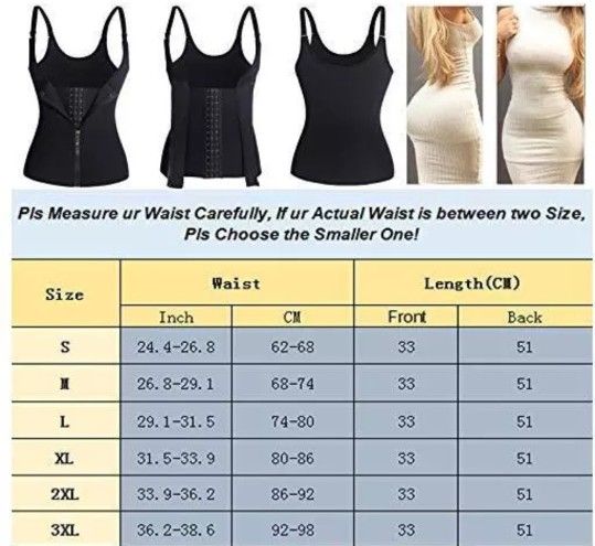Hot Sweat Sauna Body Shaper Women Slimming Neoprene Corset Waist Trainer Vest