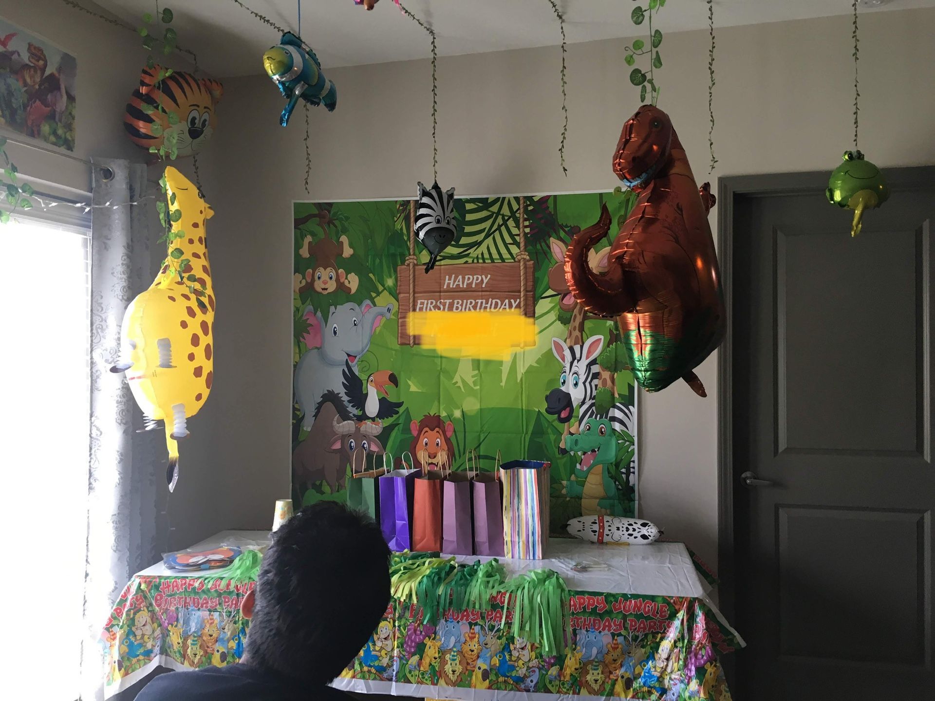 Birthday decorations(jungle theme)