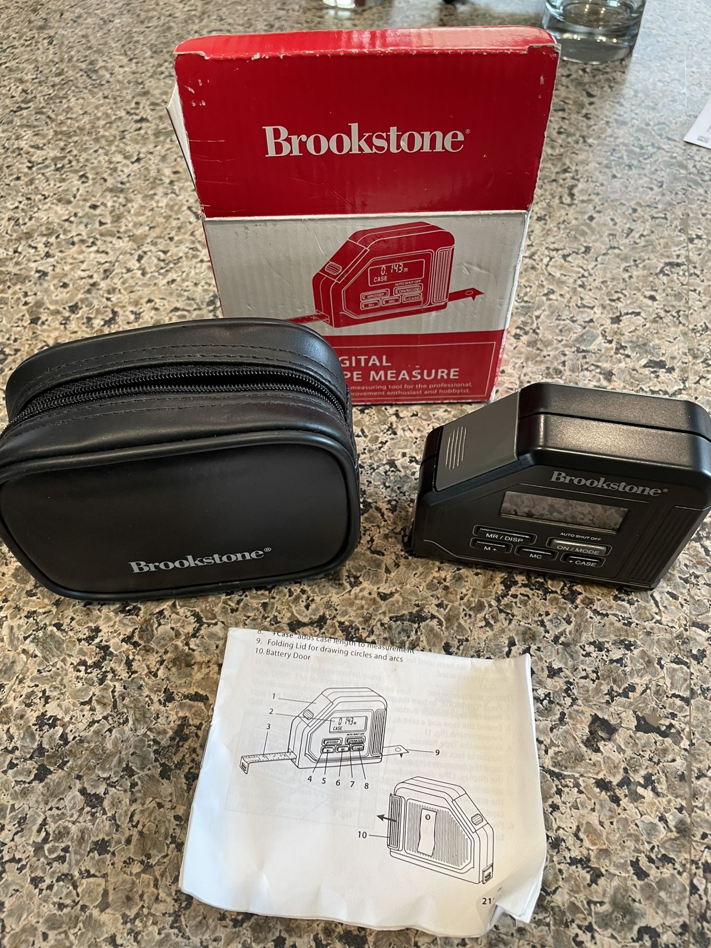 Brookstone Digital Tape Measure $20