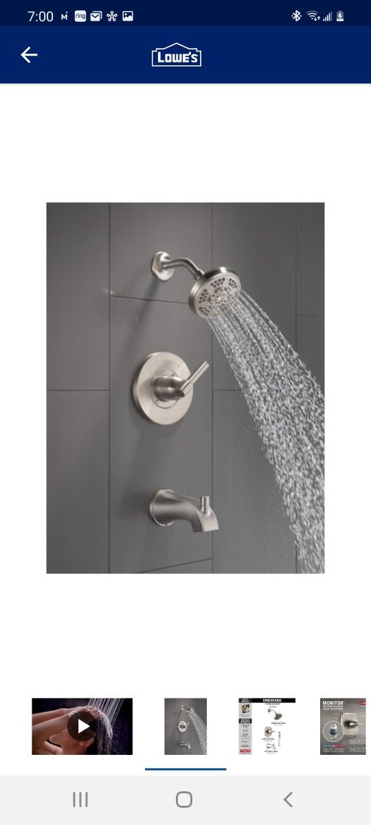 Delta Shower Set New