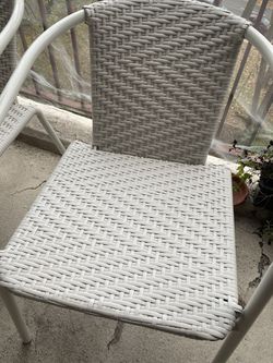 West Elm All Weather Wicker Chairs Thumbnail