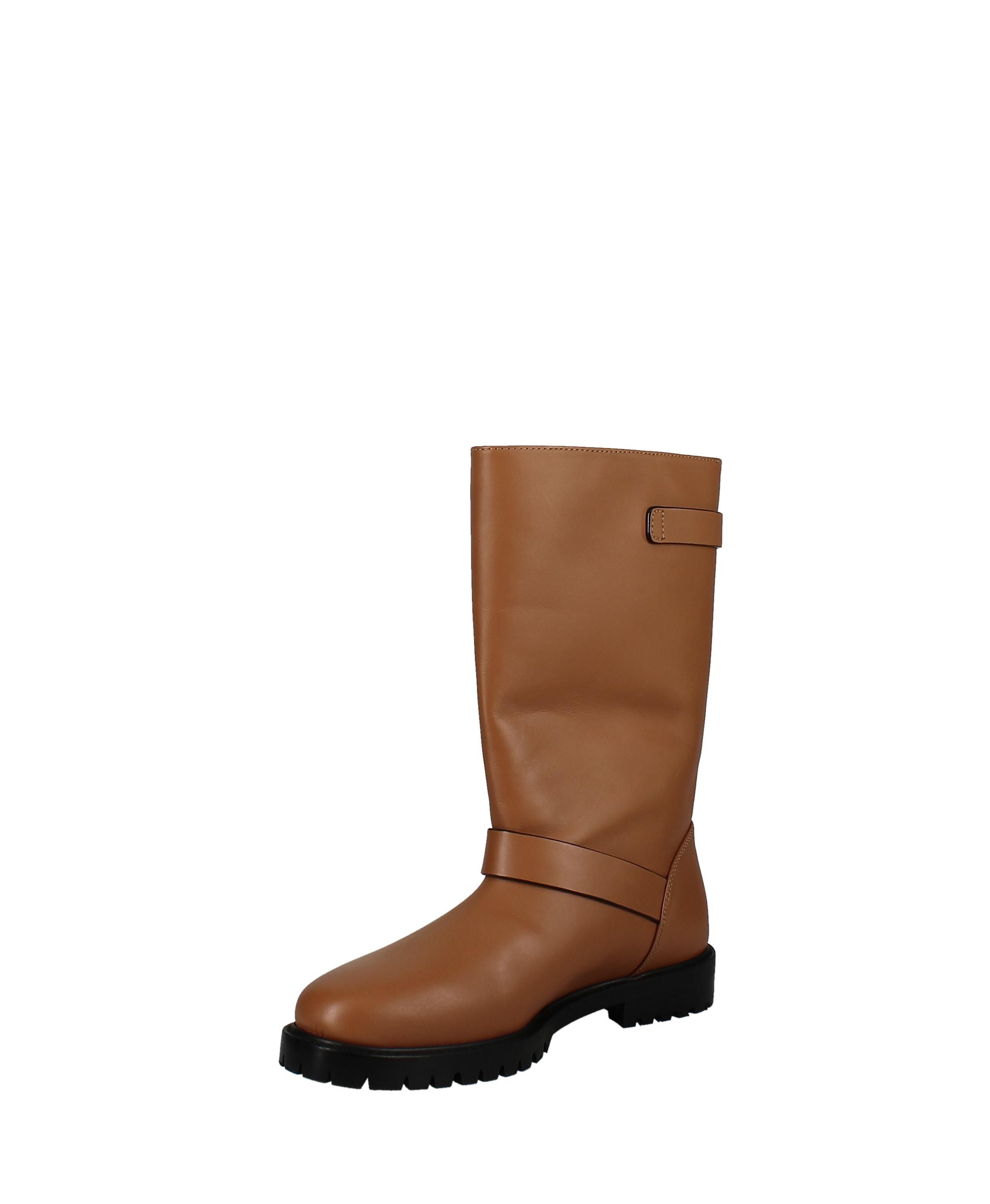 Lafayette 148 | Jordan Moto Leather Boot | Tan | 8 M