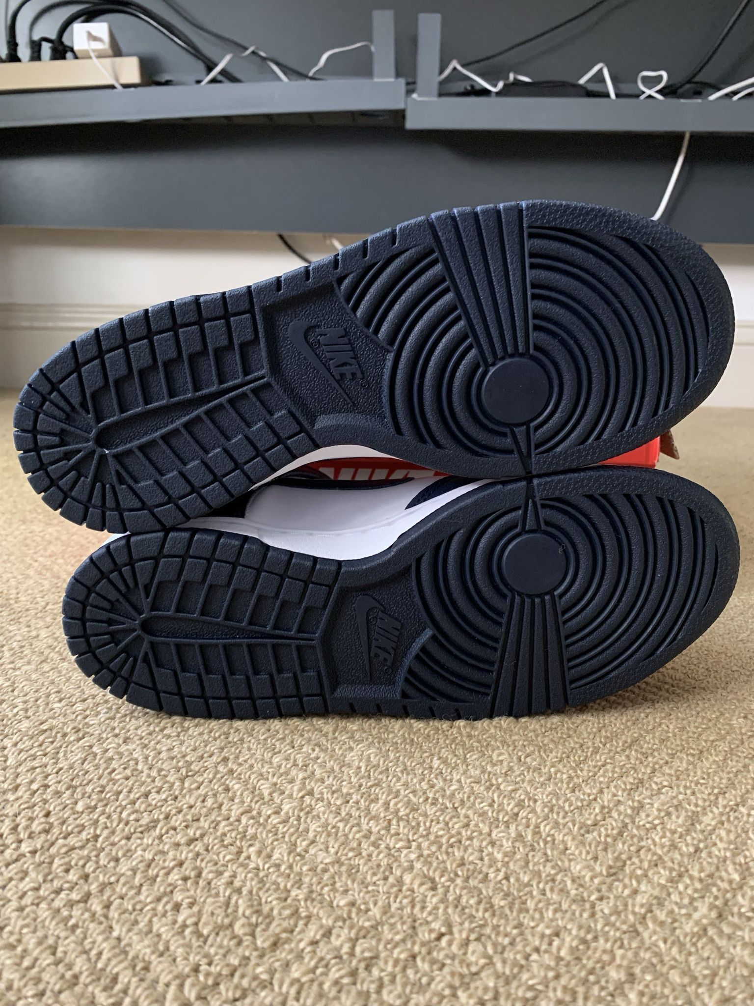 Nike Dunk High Championship Navy GS (Size 7Y)