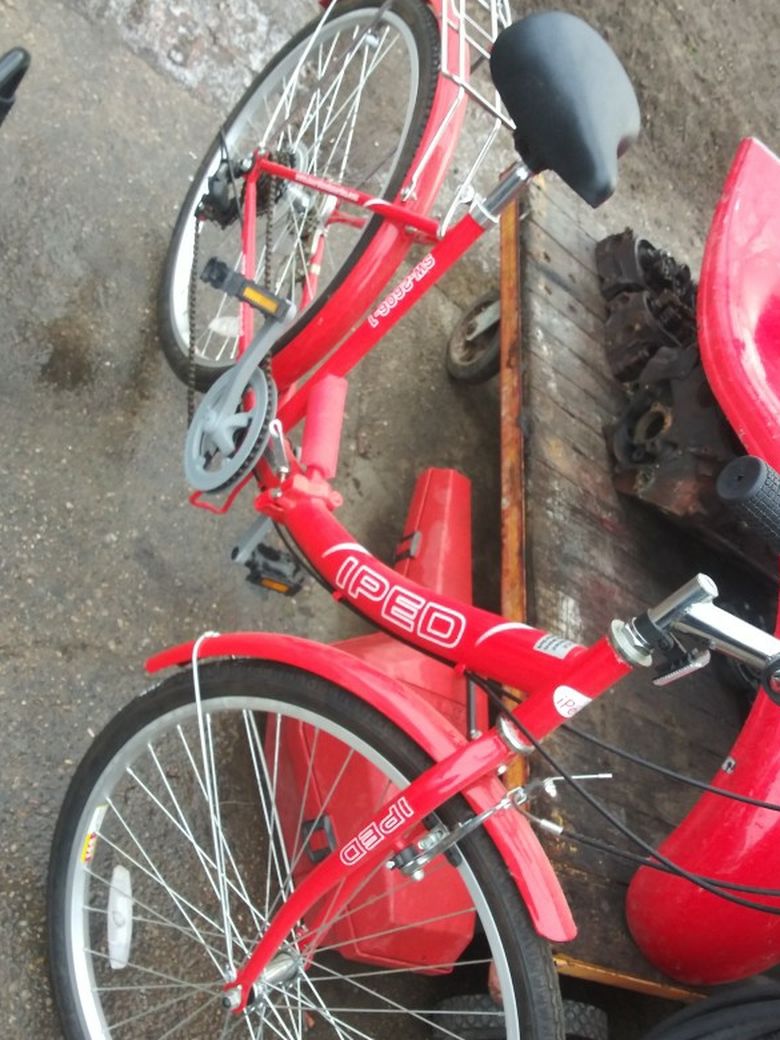 Camping Bike ..like New. Or Trade..