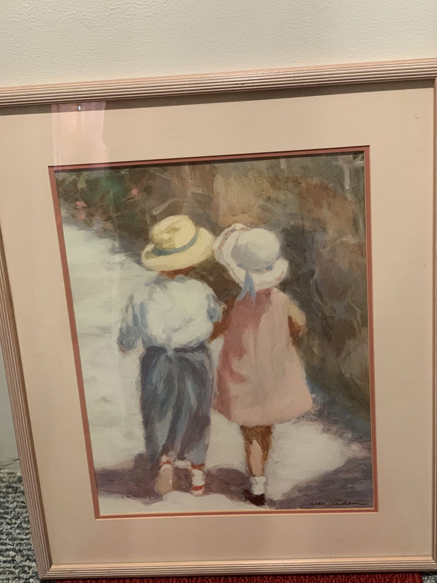 Framed print of Children