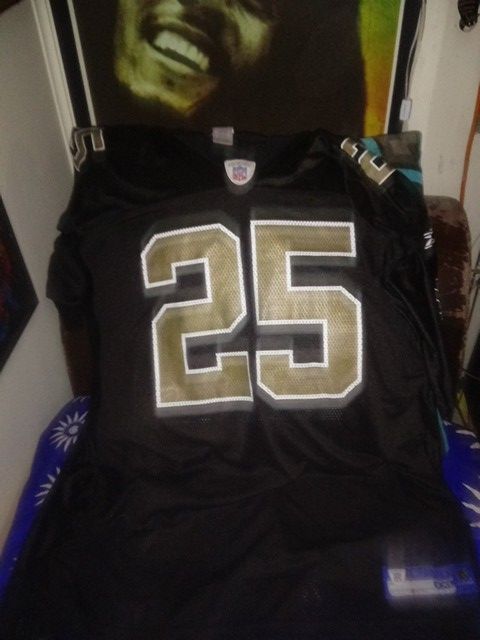On Field Reggie Bush #25 New Orleans Jersey