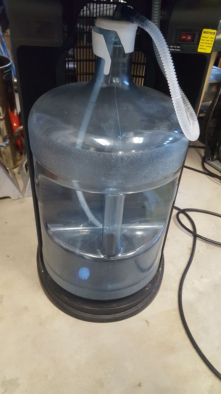 Crystal Mountain drinking hot/cold water cooler Model# STFM2KHK1C for