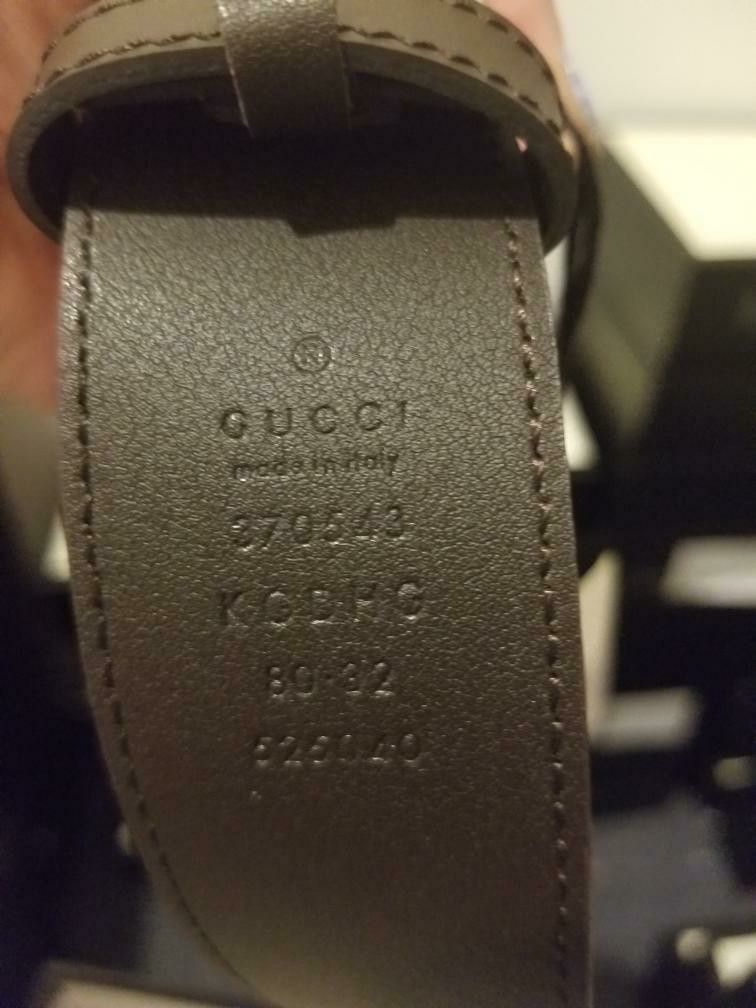 Gucci Supreme Brown Belt