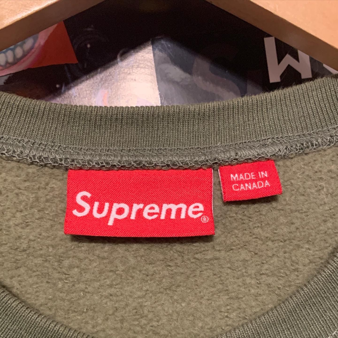 Supreme Box Logo Crewneck Sweatshirt FW15 Size Large VNDS