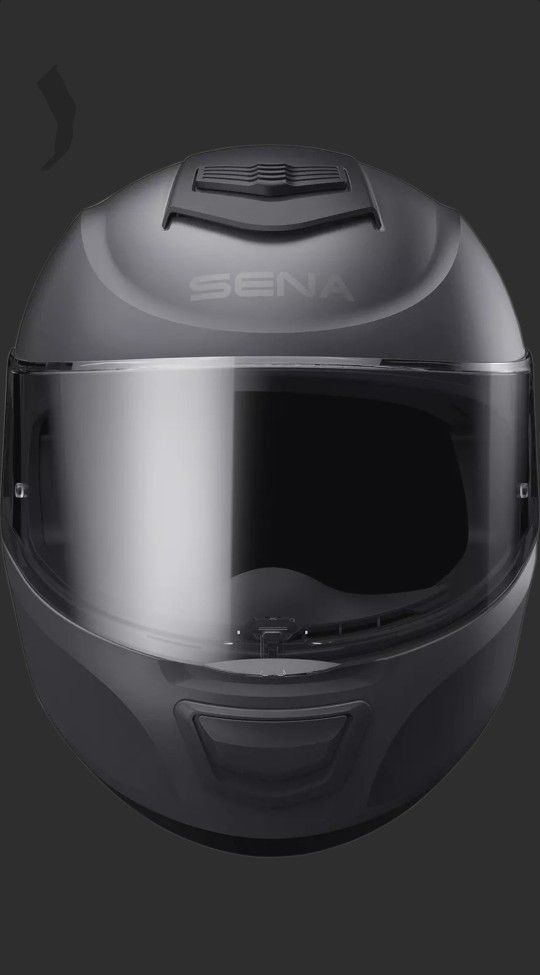 SENA Medium Momentum Dual Bluetooth Helmet Full Face Matt Black
